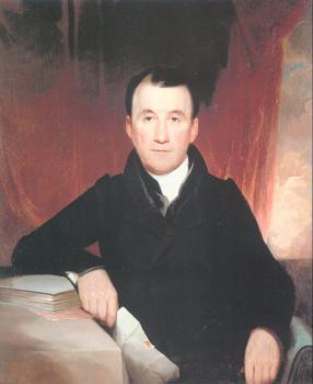 塞繆爾 芬利 佈裡斯 莫爾斯 Portrait of Jonas Platt 塞繆爾 芬利 佈裡斯 莫爾斯 Portrait of Jonas Platt